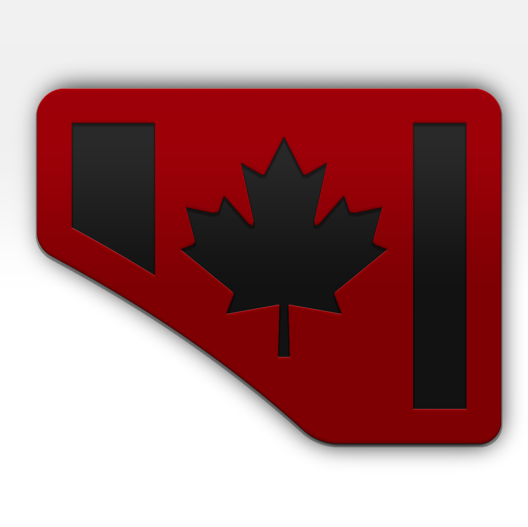 Emblèmes de garde-boue du drapeau du Canada - Compatible avec les modèles Super Duty® 08-10