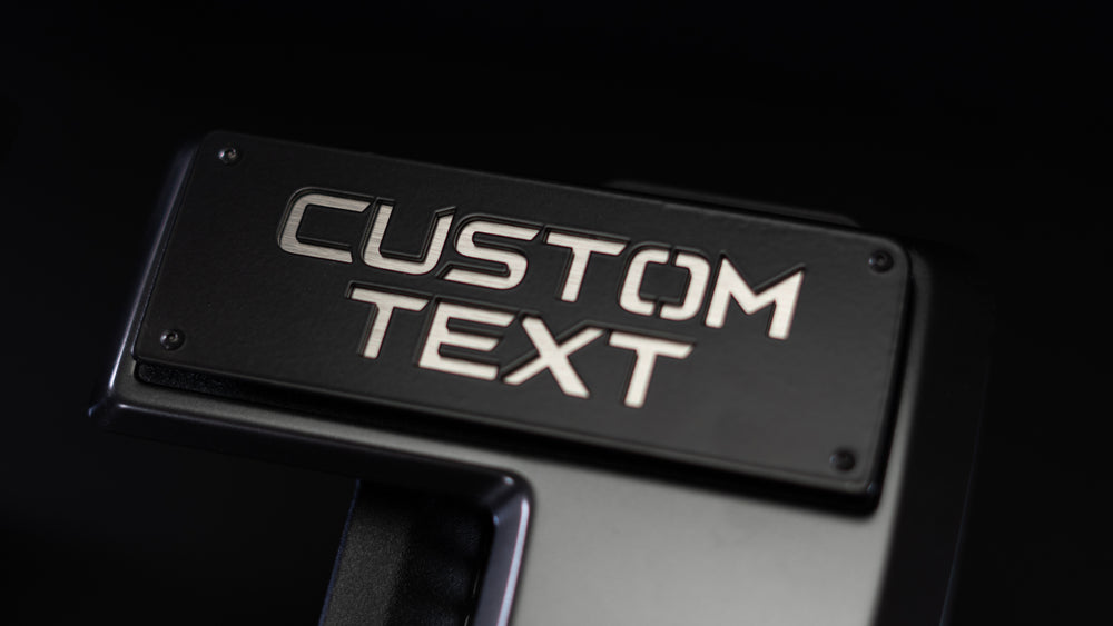 Custom Text OEM Badge Modifiers (OEM Badges NOT Included) - Fits 2021+ Ford® F150®