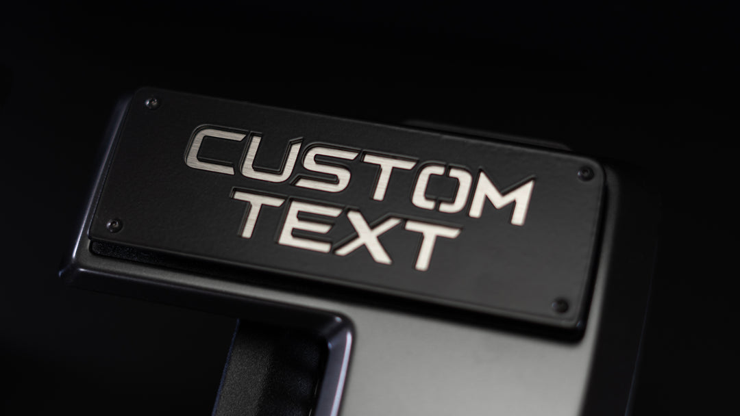 Custom Text OEM Badge Modifiers (OEM Badges NOT Included) - Fits 2021+ Ford® F150®