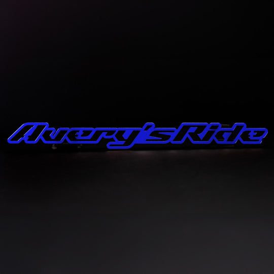 Custom Text Emblems - Single Layer - Velocity Font