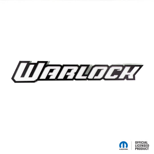 Emblème Warlock® sous licence officielle