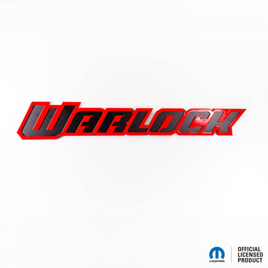 Emblème Warlock® sous licence officielle