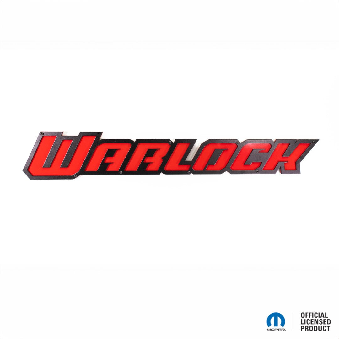 Emblème Warlock® sous licence officielle