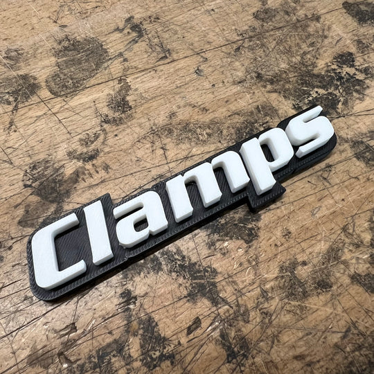 Custom Toolbox Drawer Emblems - Clamps - Economy