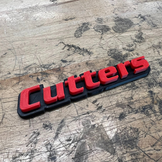 Emblèmes de tiroir de boîte à outils personnalisés - Cutters