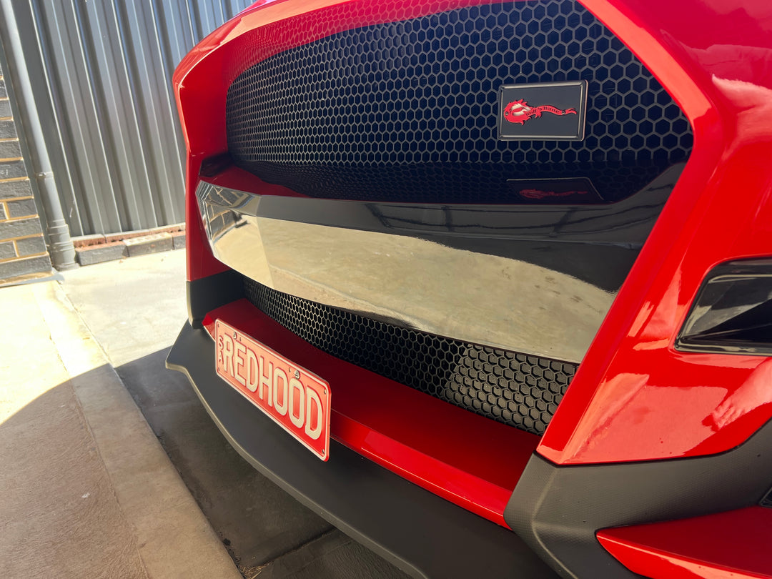 Custom Design Rectangle Emblem - Fits 2015+ Mustang® Grille or Decklid - Upload Your Design