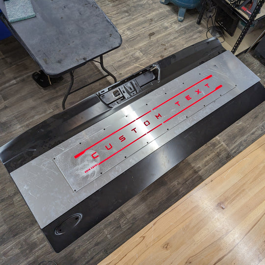 Custom Text LED Tailgate Panel - Fits 2023+ Super Duty®