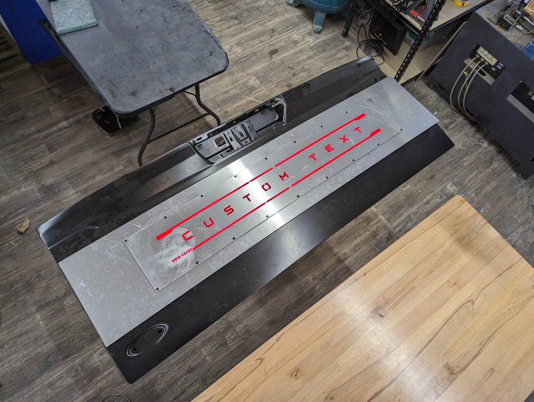 Custom Text LED Tailgate Panel - Fits 2023+ Super Duty®