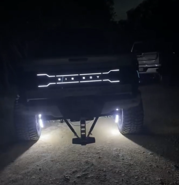 Custom Text LED Tailgate Panel - Fits 2017-2019 Super Duty®