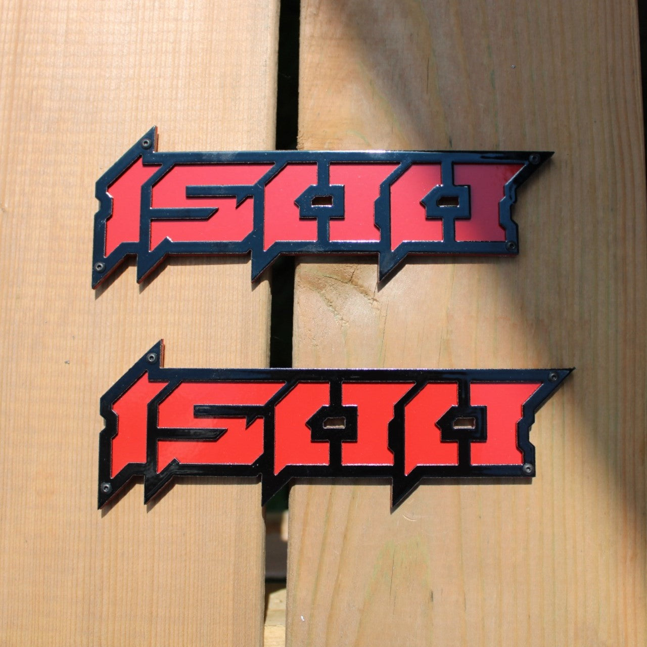 1500 Custom Aggressive Text Emblem Decal - Universal Fitment – Main ...