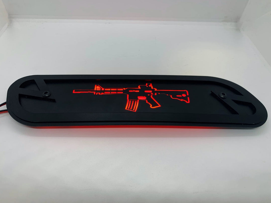 AR15 Hood Emblem Replacements - Fits 2019-2025 Ram® 2500, 3500, 4500 - Fully Customizable, LED or Non-LED