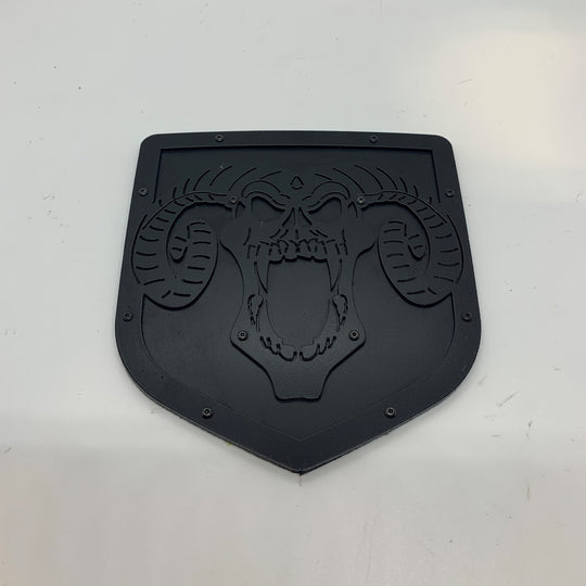 Custom Skull Shield Emblem - RAM® Trucks, Grille or Tailgate - Fits Multiple Models and Years