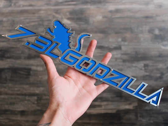 7.3 Godzilla Emblem - Universal Fitment - Left Facing Character