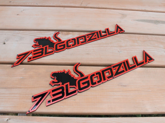 7.3 Godzilla Emblem - Universal Fitment - Left Facing Character