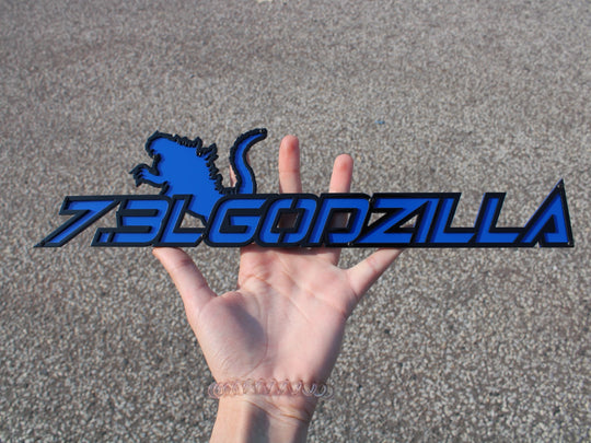 7.3 Godzilla Emblem - Universal Fitment - Left Facing Character