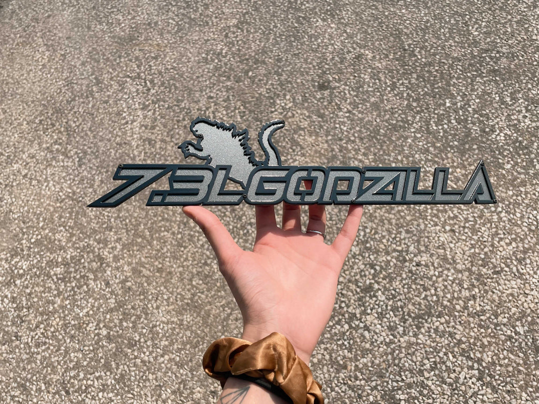 7.3 Godzilla Emblem - Universal Fitment - Left Facing Character