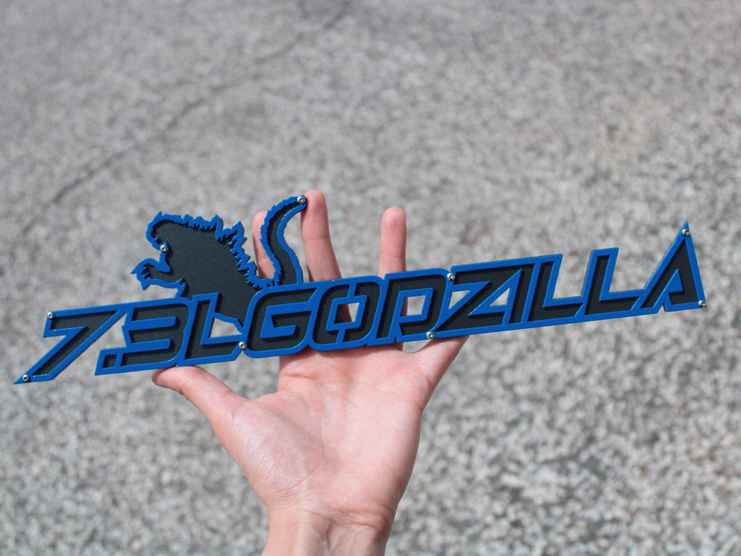 7.3 Godzilla Emblem - Universal Fitment - Left Facing Character