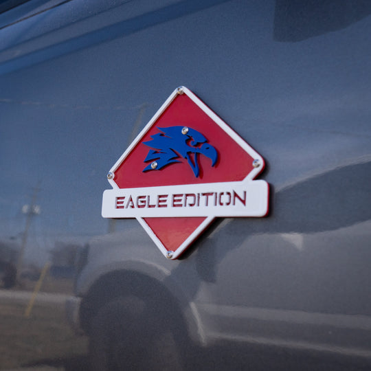 Custom Symbol Edition Bronco® Emblem (Pair) - Powder Coated Aluminum - Fully Customizable - Fits Bronco® Outer Banks®