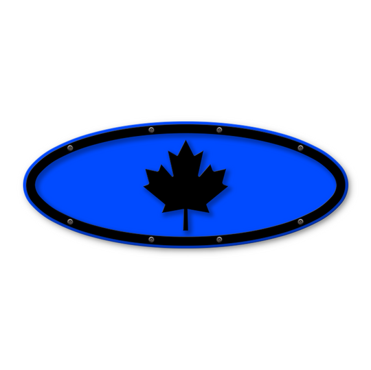 Maple Leaf Oval Replacement - Fits Multiple Ford® Trucks - Fully Customizable Colors