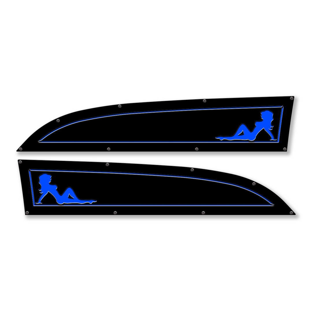 Model 11-16 Ford® Super Duty® Fender Badge Replacements - Fully Customizable, LED and Non-LED