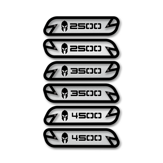 Spartan 2500/3500/4500 Hood Emblem Replacements - Fits 2019-2025 Ram® 2500, 3500, 4500 - Fully Customizable, LED or Non-LED