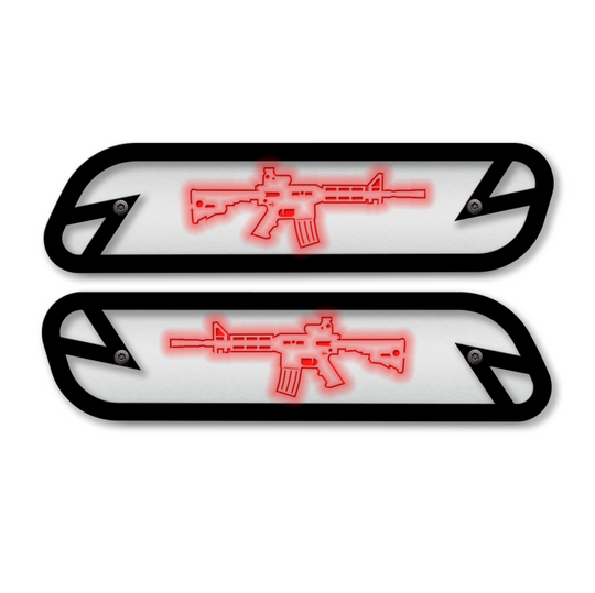 AR15 Hood Emblem Replacements - Fits 2019-2025 Ram® 2500, 3500, 4500 - Fully Customizable, LED or Non-LED