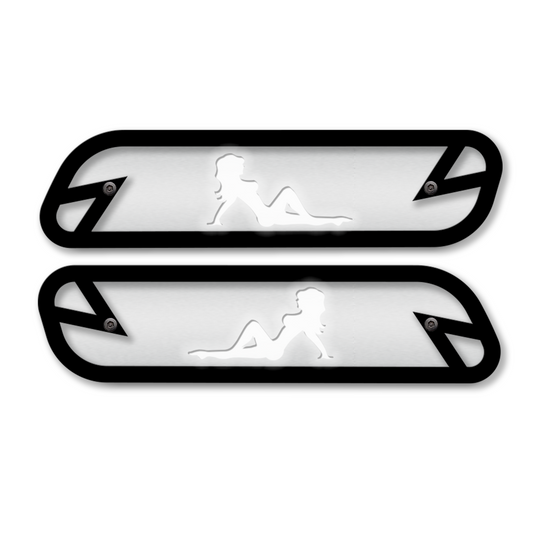 Model Hood Emblem Replacements - Fits 2019-2025 Ram® 2500, 3500, 4500 - Fully Customizable, LED or Non-LED