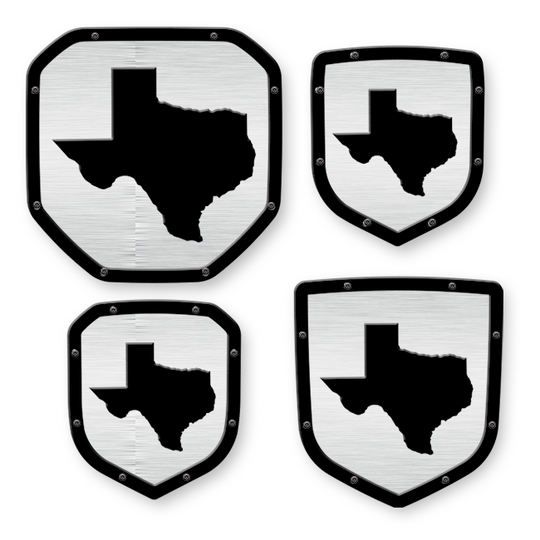 Texas Shield Emblem - RAM® Trucks, Grille or Tailgate - Fits Multiple Models and Years