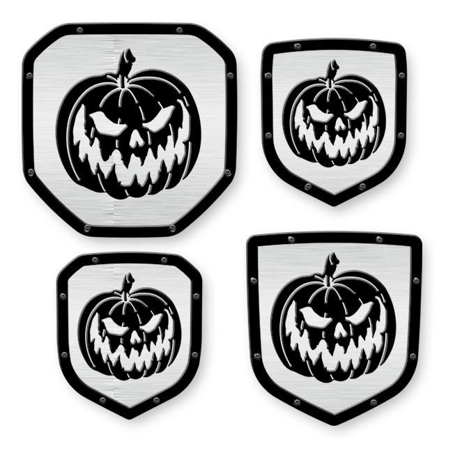 Pumpkin Shield Emblem - RAM® Trucks, Grille or Tailgate - Fits Multiple Models and Years