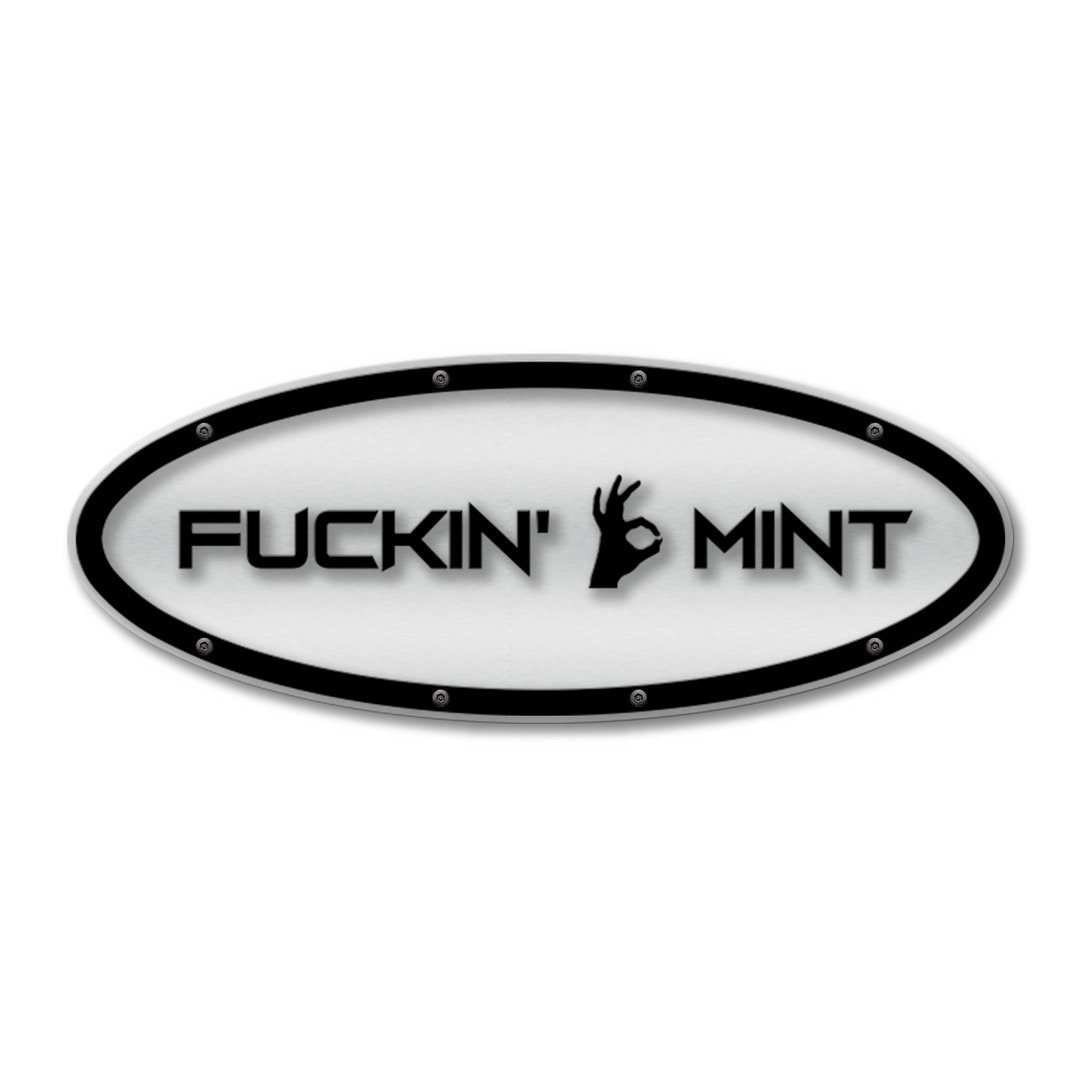 F*ckin' Mint Oval Replacement - Fits Multiple Ford® Trucks - Fully Customizable Colors