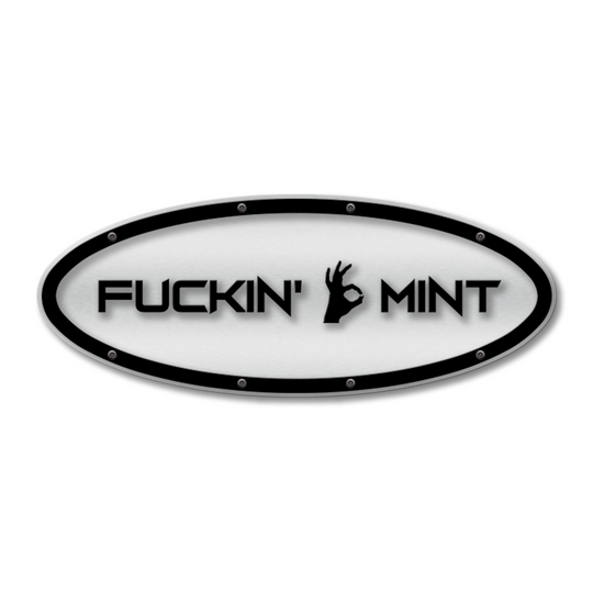 F*ckin' Mint Oval Replacement - Fits Multiple Ford® Trucks - Fully Customizable Colors