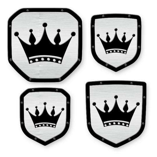 Crown Shield Emblem - RAM® Trucks, Grille or Tailgate - Fits Multiple Models and Years