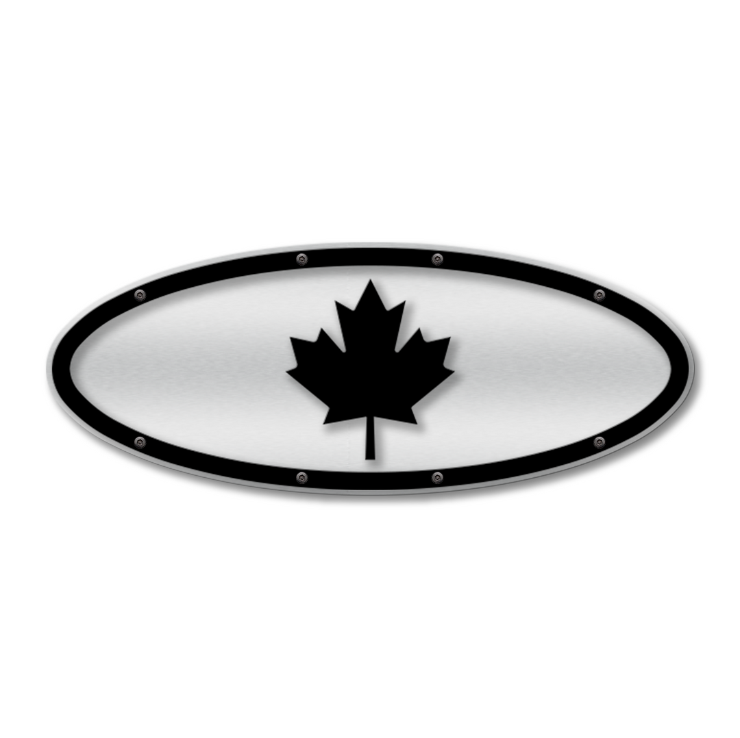 Maple Leaf Oval Replacement - Fits Multiple Ford® Trucks - Fully Customizable Colors