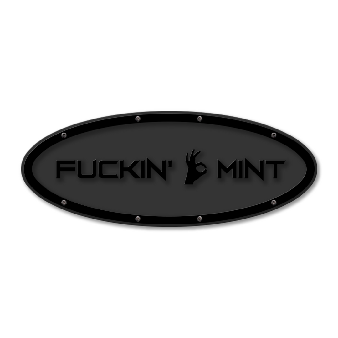 F*ckin' Mint Oval Replacement - Fits Multiple Ford® Trucks - Fully Customizable Colors