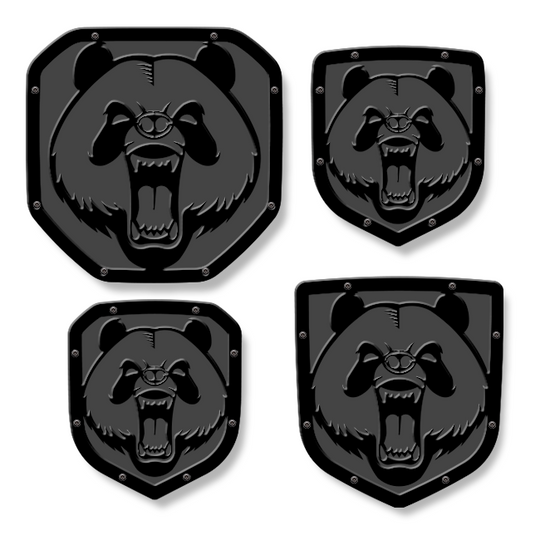 Panda Shield Emblem - RAM® Trucks, Grille and Tailgate - Fits Multiple Models and Years