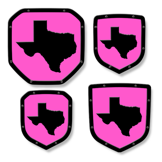 Texas Shield Emblem - RAM® Trucks, Grille or Tailgate - Fits Multiple Models and Years