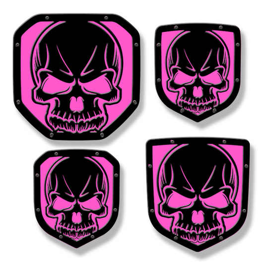 Skull Shield Emblem - RAM® Trucks, Grille or Tailgate - Fits Multiple Models and Years