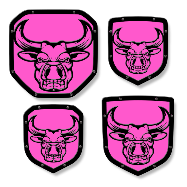 Bull Shield Emblem - RAM® Trucks, Grille and Tailgate - Fits Multiple Models and Years