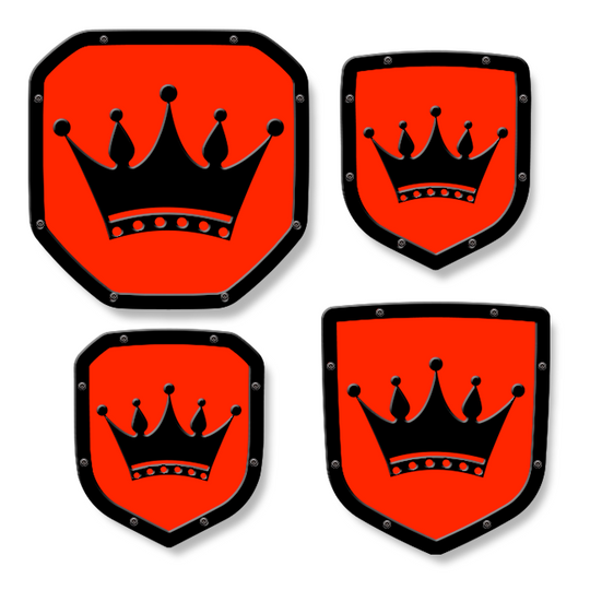 Crown Shield Emblem - RAM® Trucks, Grille or Tailgate - Fits Multiple Models and Years