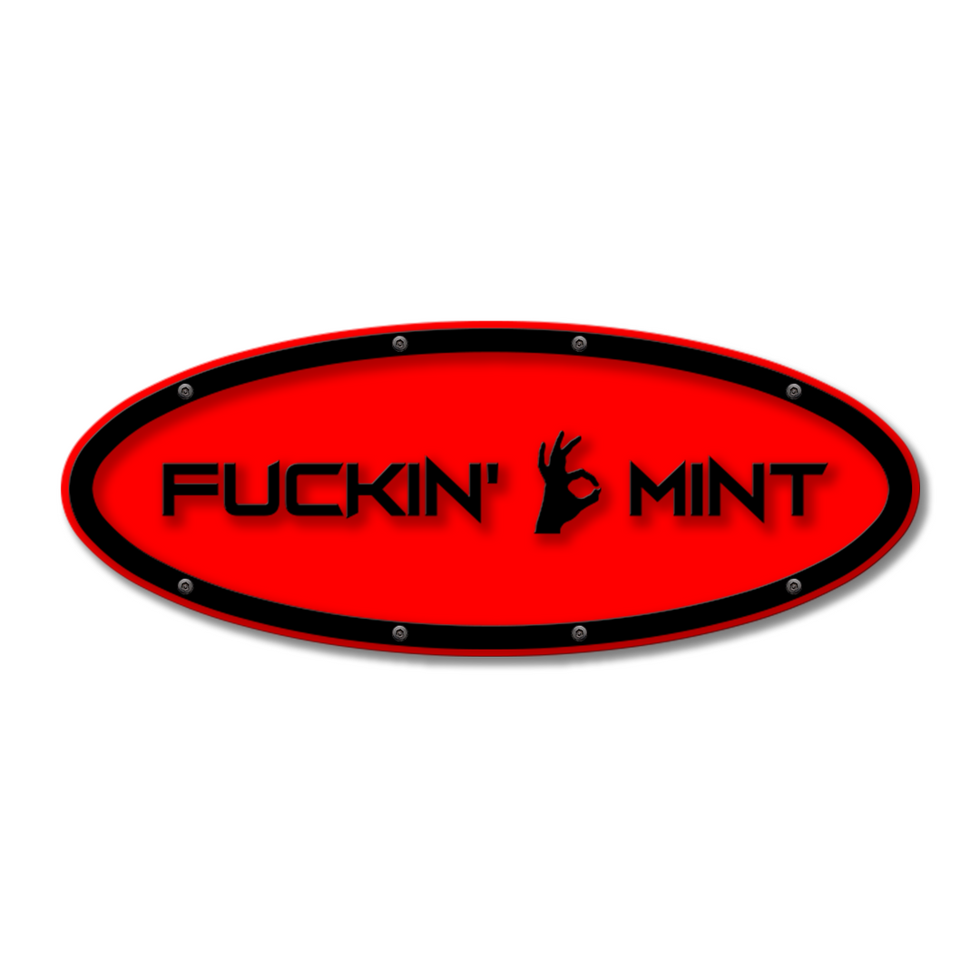 F*ckin' Mint Oval Replacement - Fits Multiple Ford® Trucks - Fully Customizable Colors