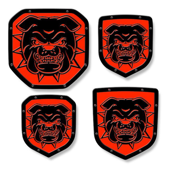 Bulldog Shield Emblem - RAM® Trucks, Grille or Tailgate - Fits Multiple Models and Years