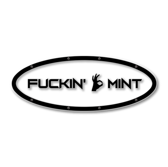 F*ckin' Mint Oval Replacement - Fits Multiple Ford® Trucks - Fully Customizable Colors