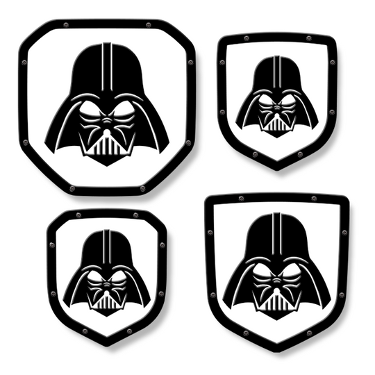 Darth Vader Shield Emblem - RAM® Trucks, Grille and Tailgate - Fits Multiple Models and Years