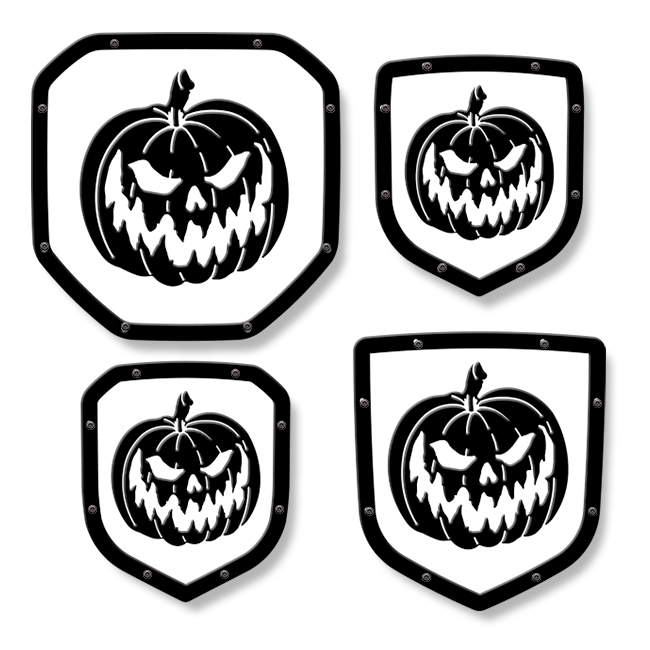 Pumpkin Shield Emblem - RAM® Trucks, Grille or Tailgate - Fits Multiple Models and Years