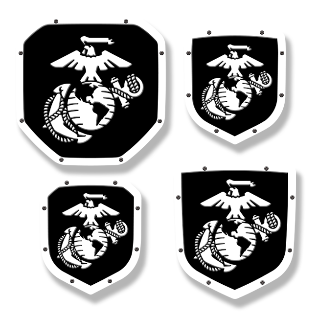 Marine Corps Shield Emblem - RAM® Trucks, Grille and Tailgate - Fits Multiple Models and Years