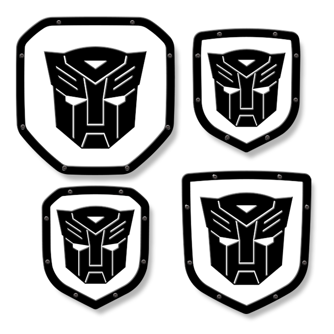 Autobot Shield Emblem - RAM® Trucks, Grille or Tailgate - Fits Multiple Models and Years