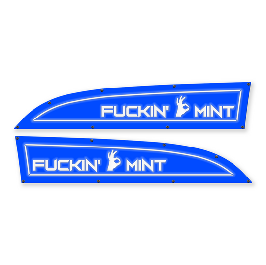 F*ckin' Mint 11-16 Ford® Super Duty® Fender Badge Replacements - Fully Customizable, LED and Non-LED