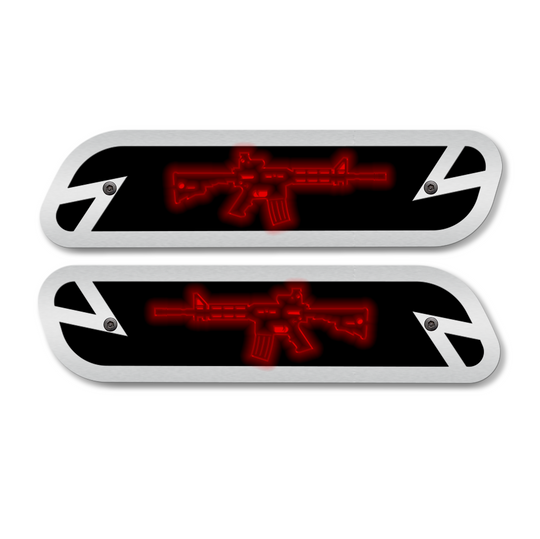 AR15 Hood Emblem Replacements - Fits 2019-2025 Ram® 2500, 3500, 4500 - Fully Customizable, LED or Non-LED