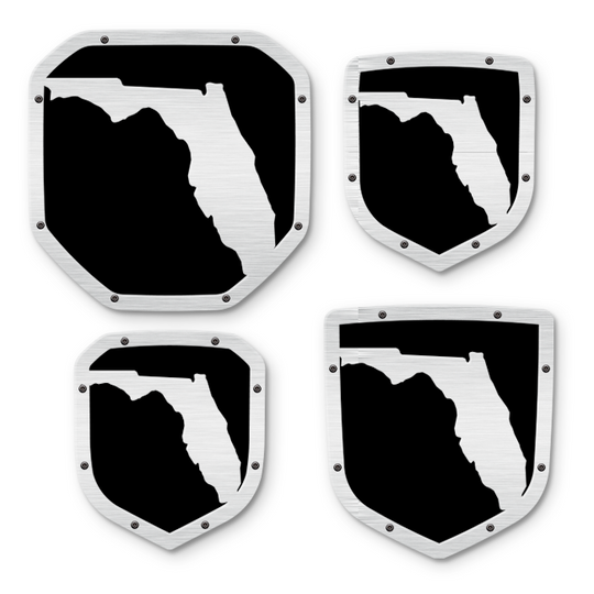 Florida State Shield Emblem - RAM® Trucks, Grille or Tailgate - Fits Multiple Models and Years