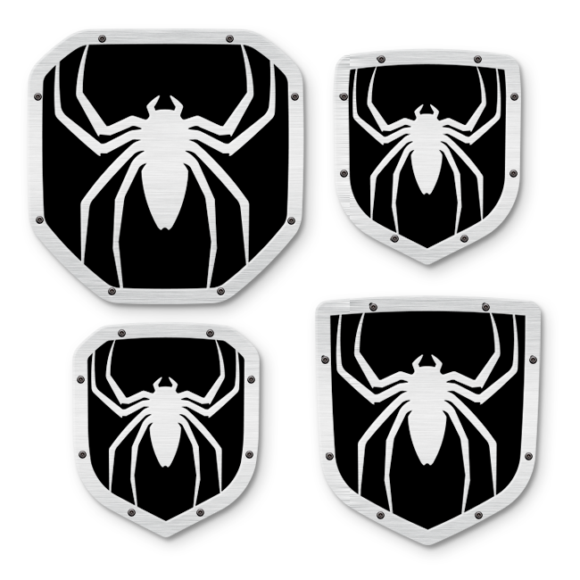 Spider Shield Emblem - RAM® Trucks, Grille or Tailgate - Fits Multiple Models and Years